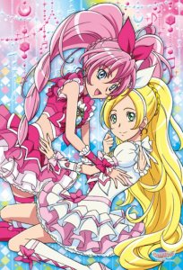 画像1: ◆希少品◆108ラージピースジグソーパズル スイートプリキュア♪ 二人で奏でるハーモニー♪ 《廃番商品》 エンスカイ 108-L330 (26×38cm) (1)