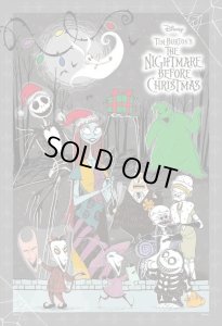 画像1: ★18％off★300ピースジグソーパズル パズルデコレーションコラージュ The Nightmare Before Christmas(ナイトメアー・ビフォア・クリスマス) -Season’s Screaming-  エポック社 73-402 (26×38cm) (1)