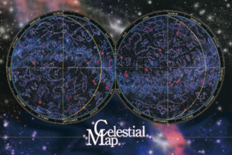 ◇希少品◇1000ピースジグソーパズル 全天星図 《廃番商品》 エポック