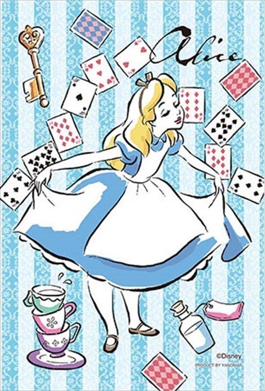 ■プリズムアート70ピースジグソーパズル ディズニー アリス-Alice- やのまん 97-107 (10×14.7cm)