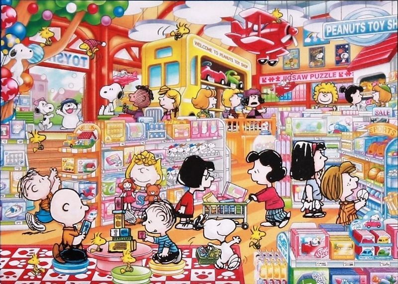 ☆31％off☆500ピースジグソーパズル PEANUTS/スヌーピー ピーナッツ