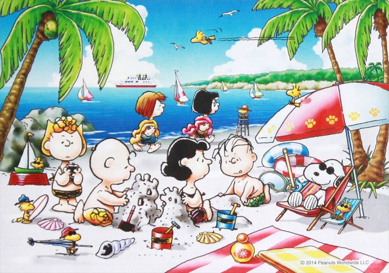 □108ピースジグソーパズル PEANUTS/スヌーピー ビーチメモリーズ 《廃